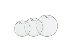 Pack de peaux de batterie Aquarian Classic Clear 12 13 16