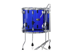 Tom basse en acrylique Pearl Crystal Beat 16" x 15" bleu saphir
