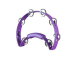 Rhythm Tech Solo Tambourine with Nickel Jingles Purple