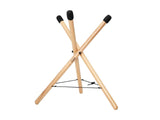 Sela Percussion Foldable & Height Adjustable Medium Handpan Stand Beech Wood