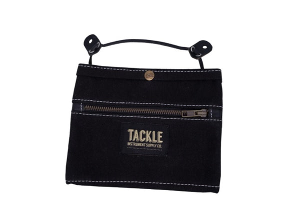 Tackle Waxed Canvas Gig Pouch Black