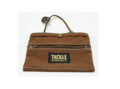 Pochette de transport en toile cirée Tackle Marron