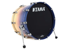 Grosse caisse Tama 22x18 Starclassic finition laquée noyer/bouleau
