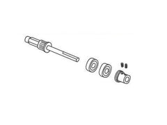 Ensemble d'arbre d'essieu Pearl SFT-DS