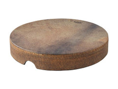 Tambour à cadre en goudron Remo 18" avec motif en peau de chèvre