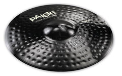 Cymbale Ride Paiste 24" Color Sound 900 Noir Mega Bell