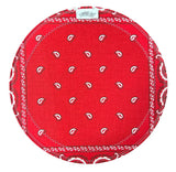 Roots 16" Solid Red Bandana