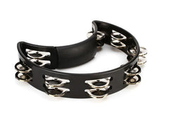 Rhythm Tech Tambourin Cymbalettes en nickel Noir