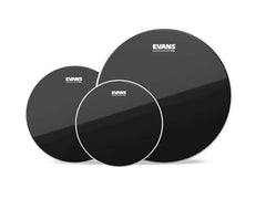 Pack Tom Standard Evans Noir Chromé 12 13 16