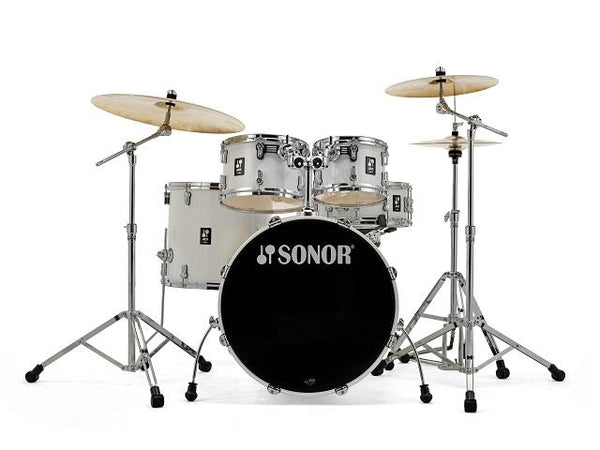 Sonor AQ1 5 Piece Birch Stage Pure White Hardware Included